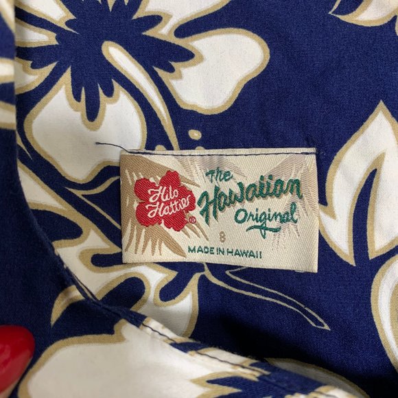 Hilo Hattie Hawaiian dress sz 8 - Picture 3 of 4